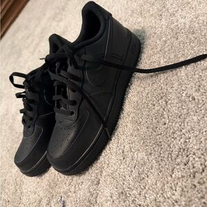 Nike Kids All-Black Sneakers